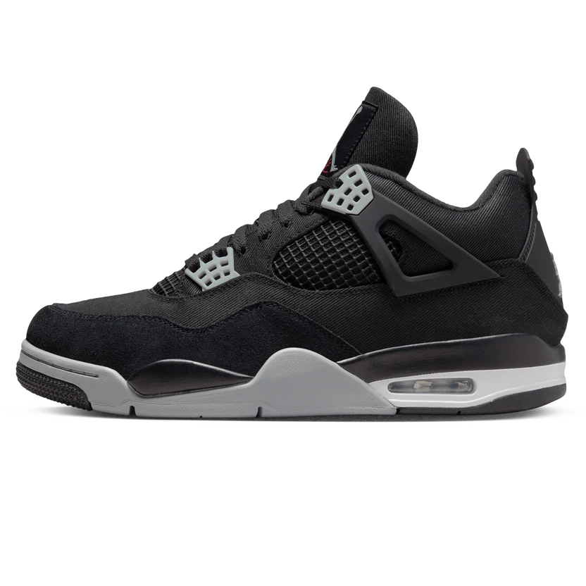 Jordan 4 'Black Canvas'